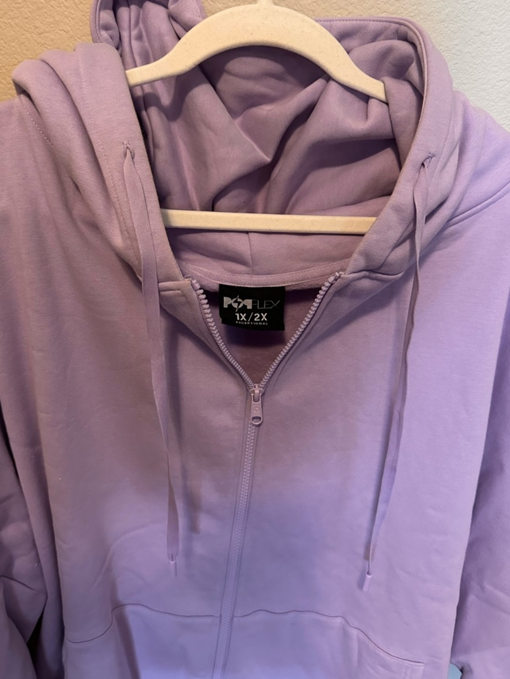 POPflex Lavender Cloud Zip-Up Hoodie - Picture 4 of 4
